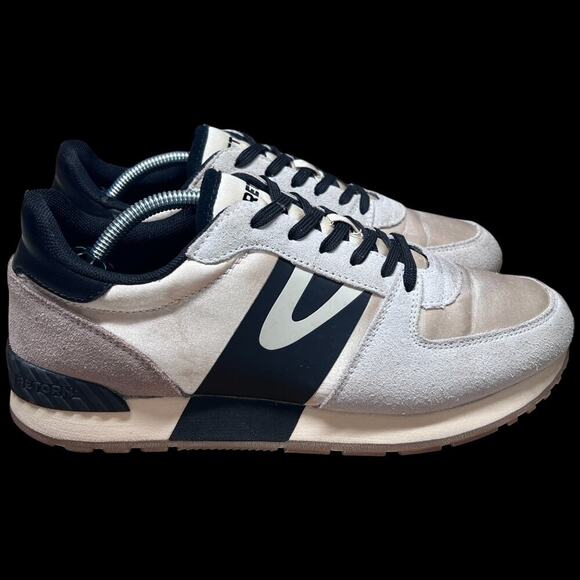 TRETORN Loyola 2.0 Women's Sz 8 Sneakers Black Cream Gray Athleisure Shoes READ - Picture 6 of 15